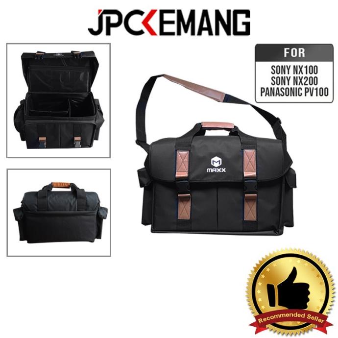 Tas Kamera Camcorder Bag For Sony Hxr Nx100 Nx200 Panasonic Hc Pv100 Termurah Star Seller