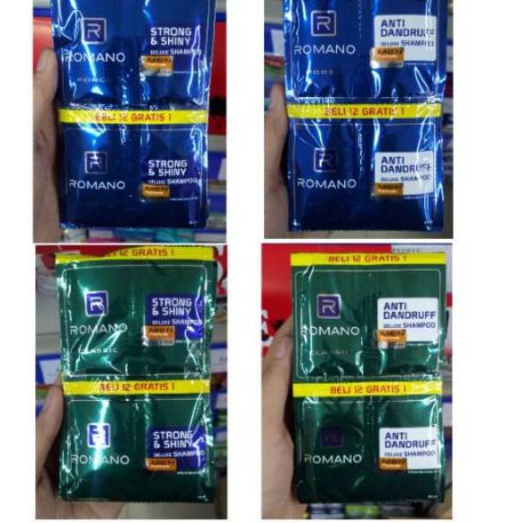 Kode Ee3E8 Shampoo Sachet Romano Man 24 x 5 ml