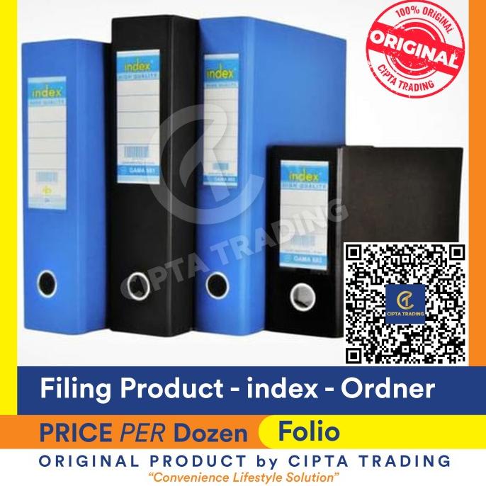 

Ordner - index - Folio Size product code 881 (Per box/dozen)