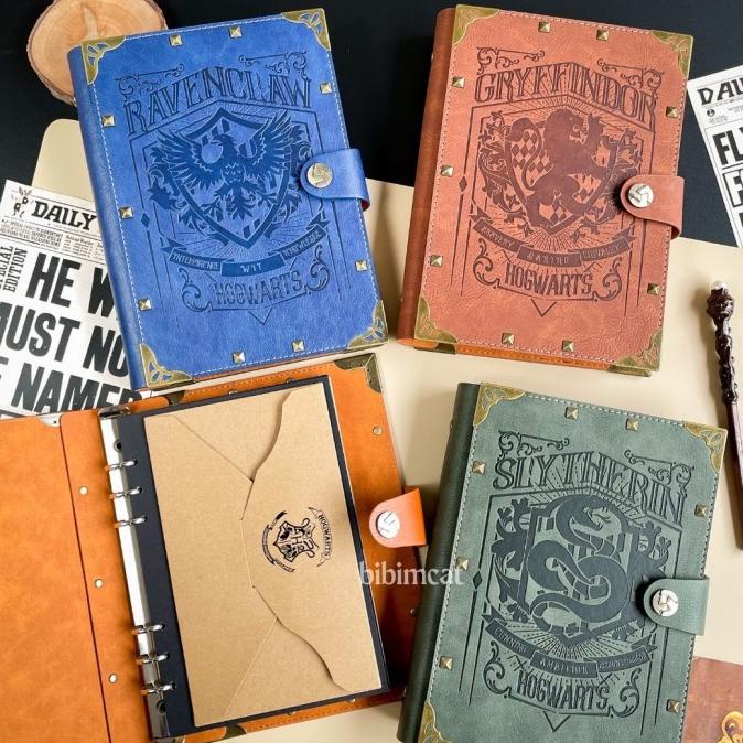 

(A5 Size) Binder Journal Set Hogwarts House Version / Agenda Notebook