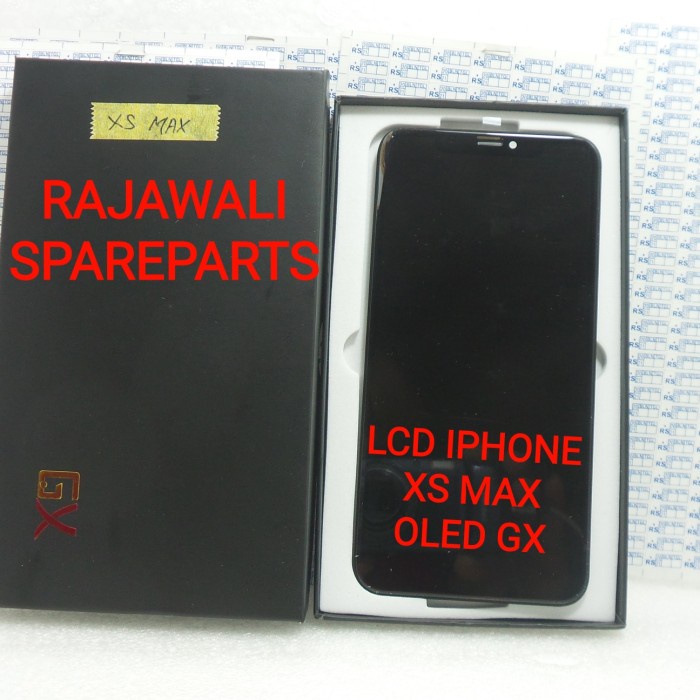LCD IPHONE XS MAX ORI NEW GX OLED SCREEN + TOUCHSCREEN ORIGINAL TERBARU