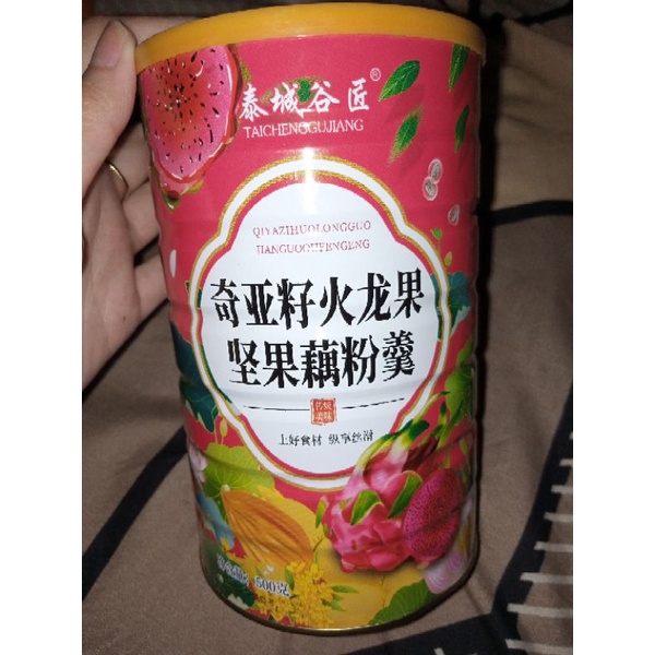 oufen lotus root powder ou fen akar bunga teratai buah naga