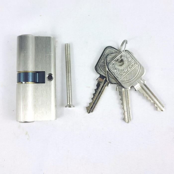 Kunci Silinder Pintu 70 MM Cylinder Dekson DC DL70MM SN