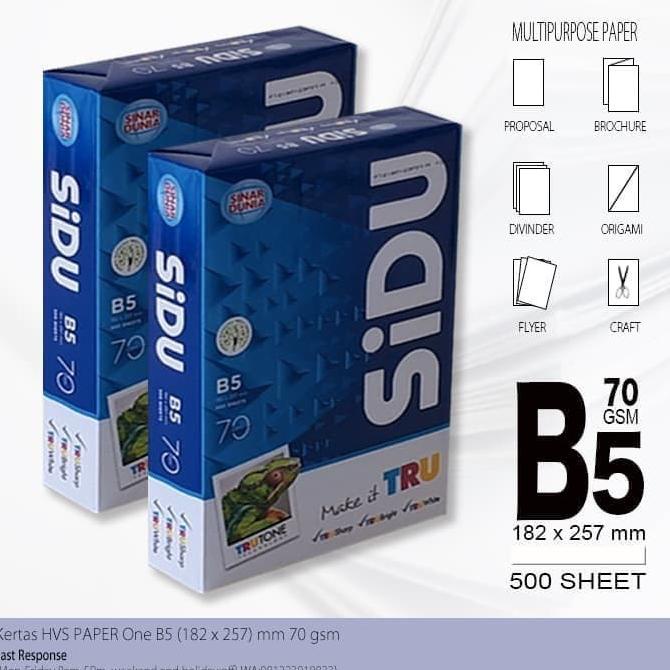 

Trending Kertas Hvs B5 70Gram Sinar Dunia