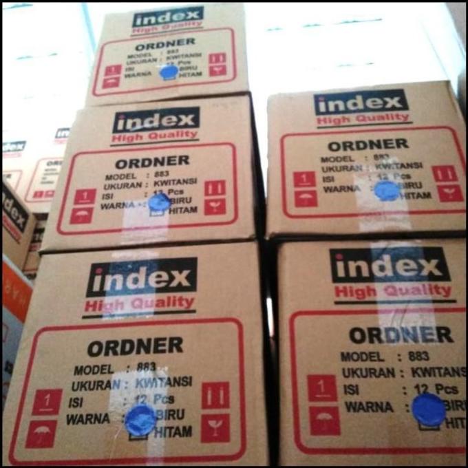 

ODNER INDEX KWITANSI (A5) 7CM BIRU PER DUS(12BH)