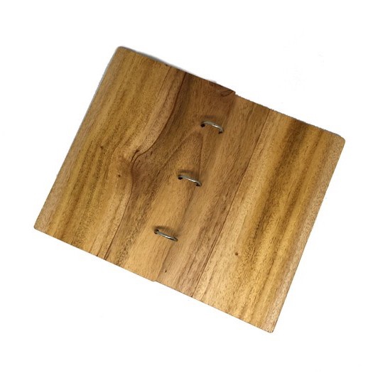 Flash Sale!!! [Free Grafir] Maya Wooden Menu A4 Buku Menu Kayu A4 Cover Menu Terlaris