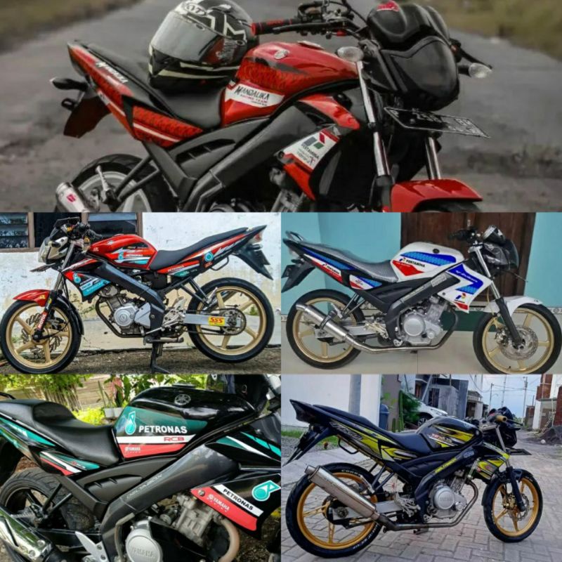 (BISA COD) Striping vixion lama sticker vixion old 2008-2012 stiker Petronas grafis decal motor