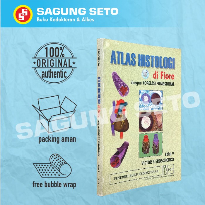 Must Have Buku Atlas Histologi Difiore Edisi 9 Dgn Korelasi Fungsional-Victor Termurah