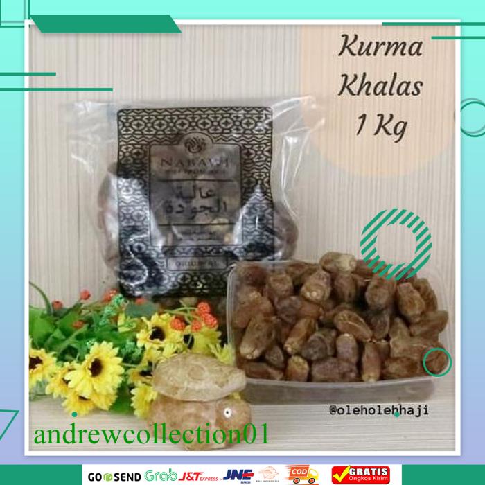 

Kurma Khalas 500gram Oleh Oleh Haji Umroh Bahan Berkualitas Tinggi