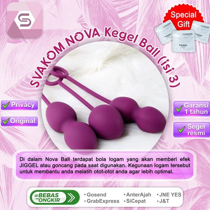 Bisa Cod Svakom Nova Kegel Ball, Svakom Kegel Balls, Nova Bola Kegel, Tammy Ready Banyak