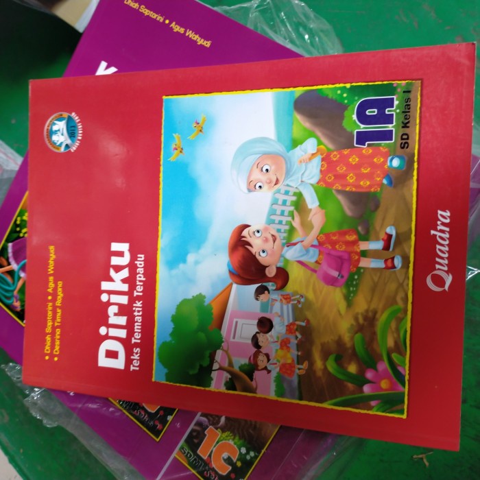 Hot Sale Buku Tematik Quadra Kelas 1 Tema 1,2,3,4 Total 4 Buku Terbaru