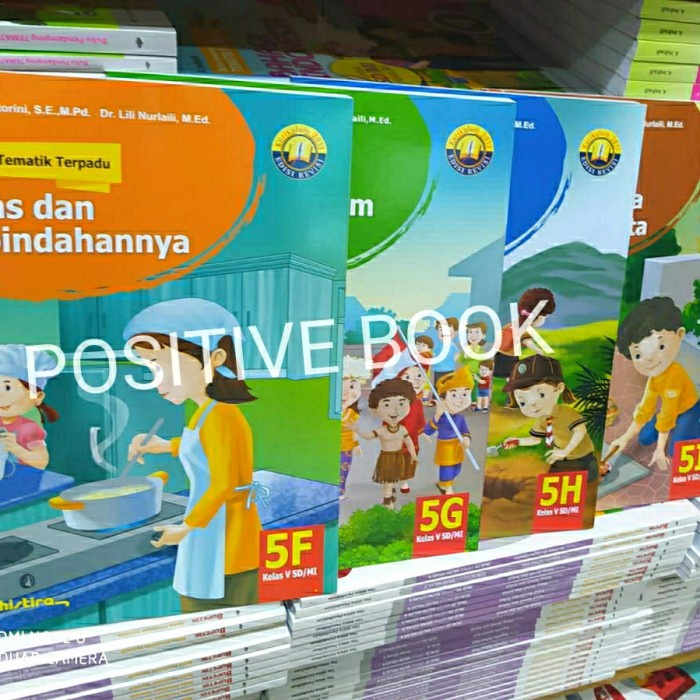 Diskon Spesial Tematik Kelas 5 Sd K13 Semester 2 Yudistira 4 Buku Terlaris