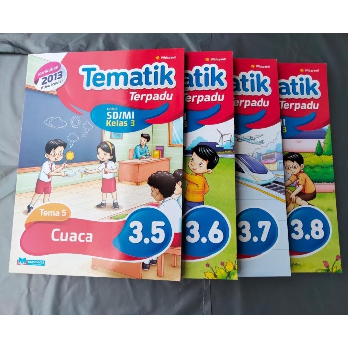 Flash Sale Paket Tematik Masmedia Smester 2 Sd/Mi Kelas 3 Terbaru
