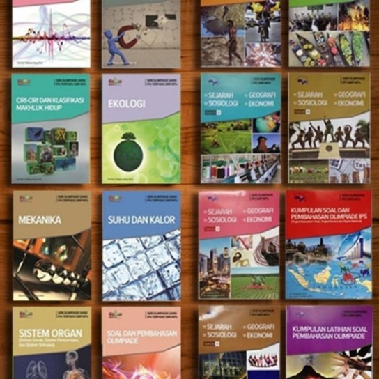 Hot Sale 16 Buku Seri Olimpiade Smp Ipa Ips By Prof. Yohanes Surya Ph.D Termurah