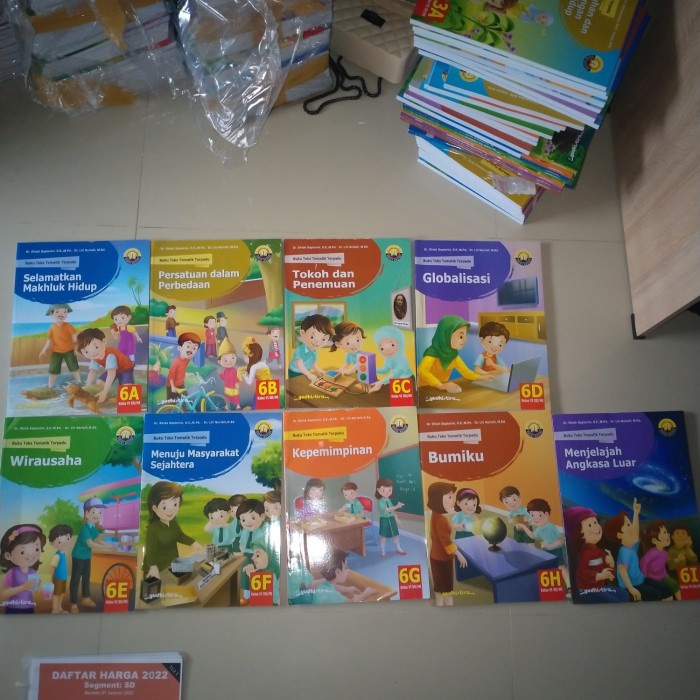 Flash Sale Tematik Yudistira Kelas 6 A Sampai 6 I Terbaru