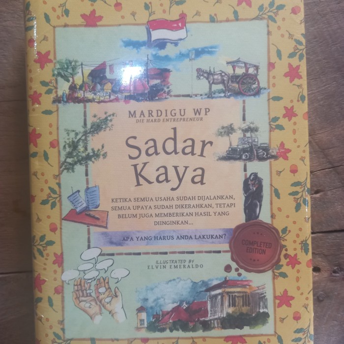 Promo Buku Sadar Kaya. Wowiek Mardigu. Hardcover. Original Termurah