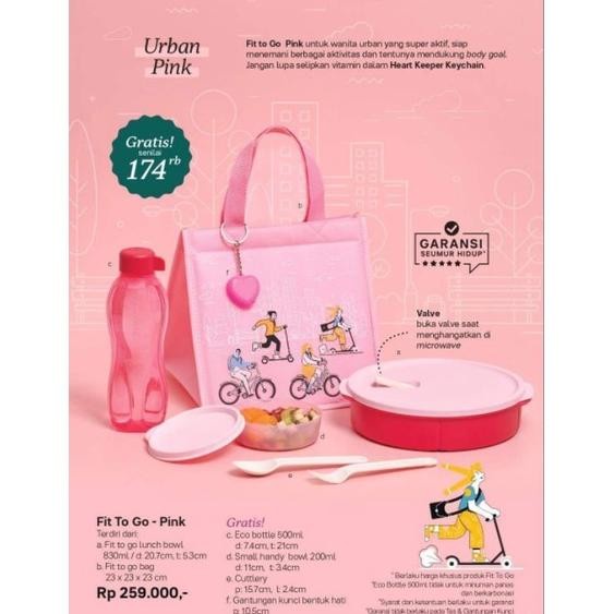 Must Have Fit To Go Tupperware Promo Januari 2023 Terlaris