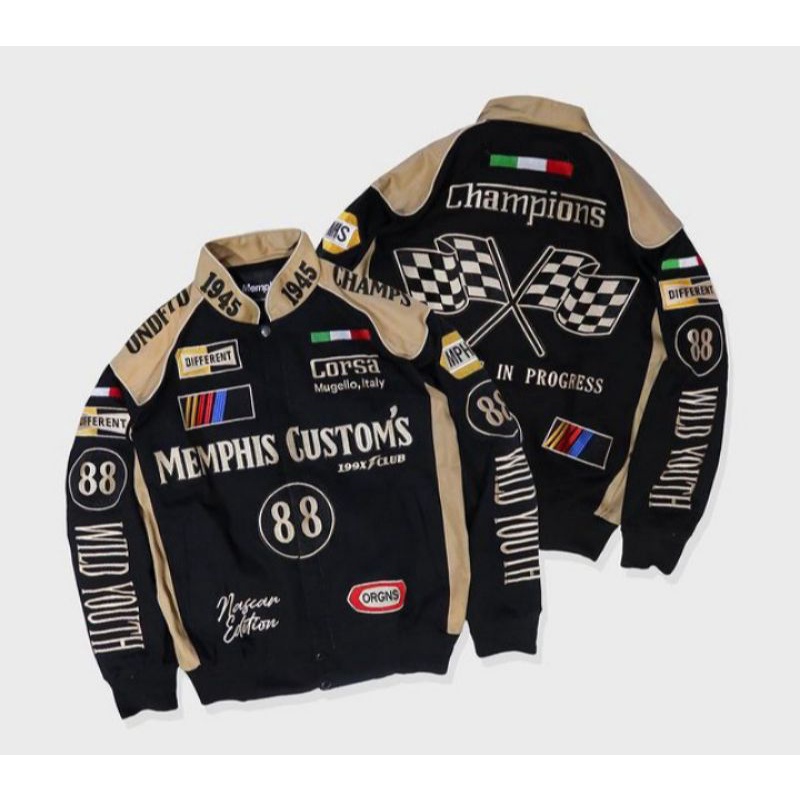 jaket nascar memphisorigins size l