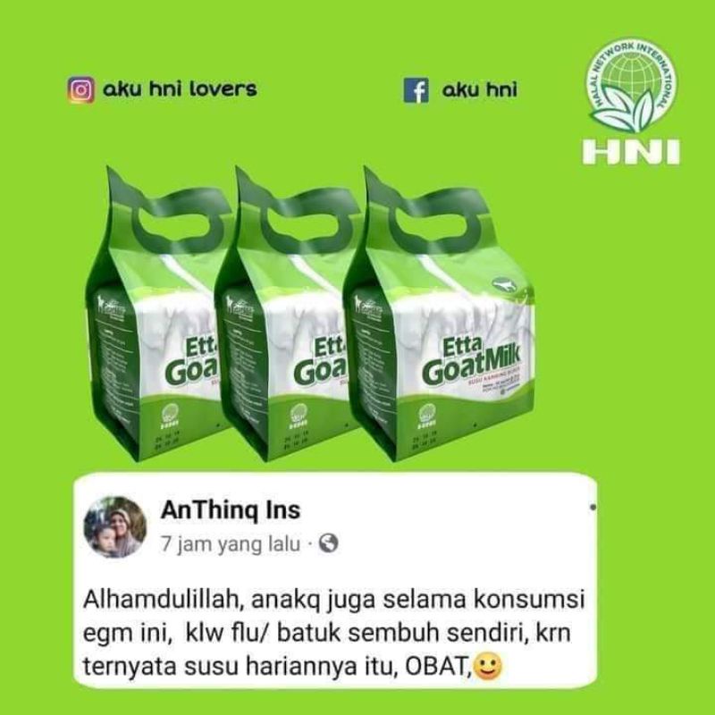 

SUSU KAMBING ETAWA HNI