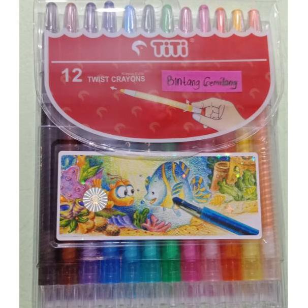 

Grosir Titi Twist Crayons Isi 12