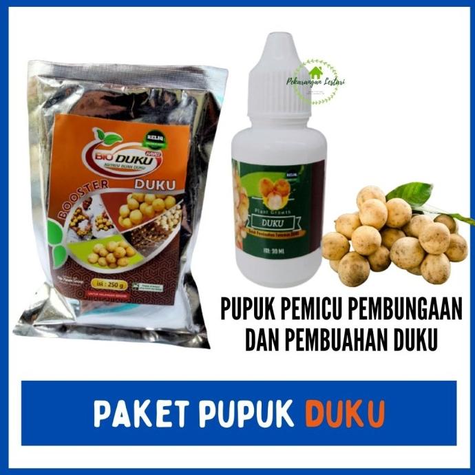 Paket Pupuk Booster Hayati Buah Duku Merah Plus Hormon Tanaman Buah
