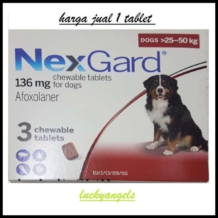 Nexgard Obat Kutu Anjing Xl 25 50Kg