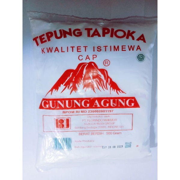 

TEPUNG TAPIOKA GUNUNG AGUNG 500GR