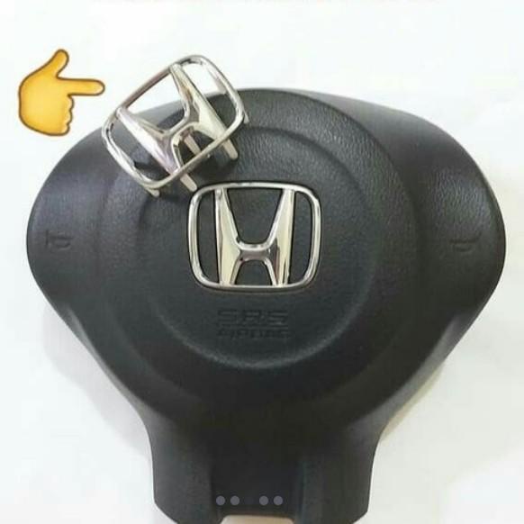 Terlaris Original Emblem Logo Stir Steer Honda Brio Brv Freed Jazz Fit Ge8