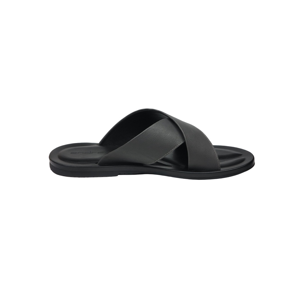 Sandal Casual Pria Andrew Shoes Foxx Grey