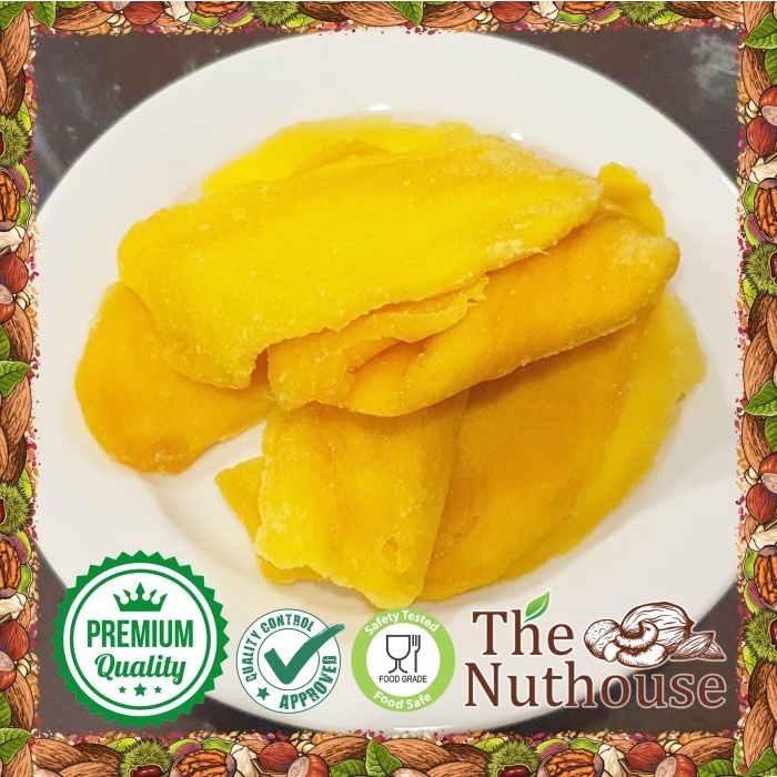 

500gr Dried Mango / Buah Mangga Kering [Premium Fruits]