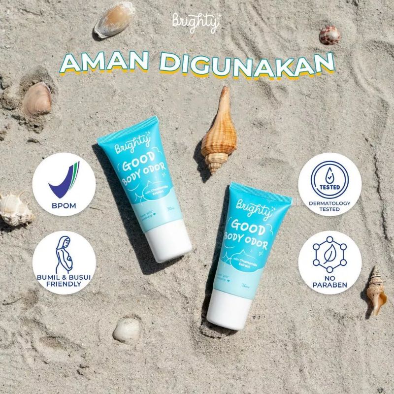 BRIGHTY Good Body Odor With Chamomile Extract