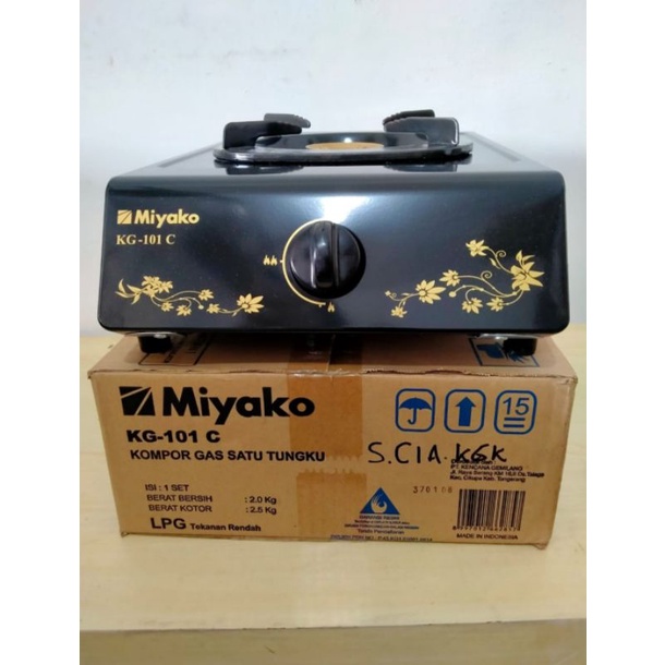 Miyako (Kompor Gas Satu Tungku)