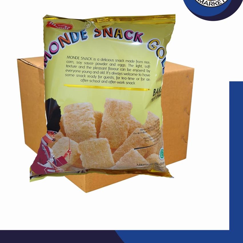 

Termurah✔️Paket 1 Dus Monde Serena Snack Gold 60gram 60 gram