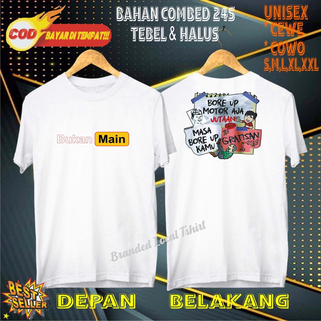 Terviral Kaos db Bmaen Bore Up Motor KAOS MURAH  Kaos Putih Hitam Kaos Terlaris No 1 Promo Diskon