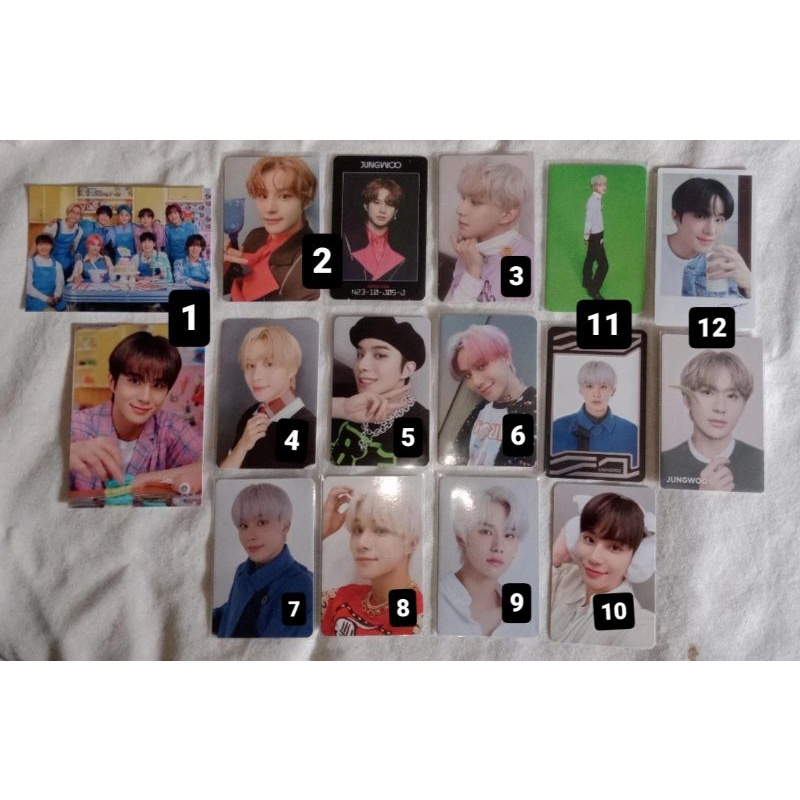 PHOTOCARD JUNGWOO NCT OFFICIAL