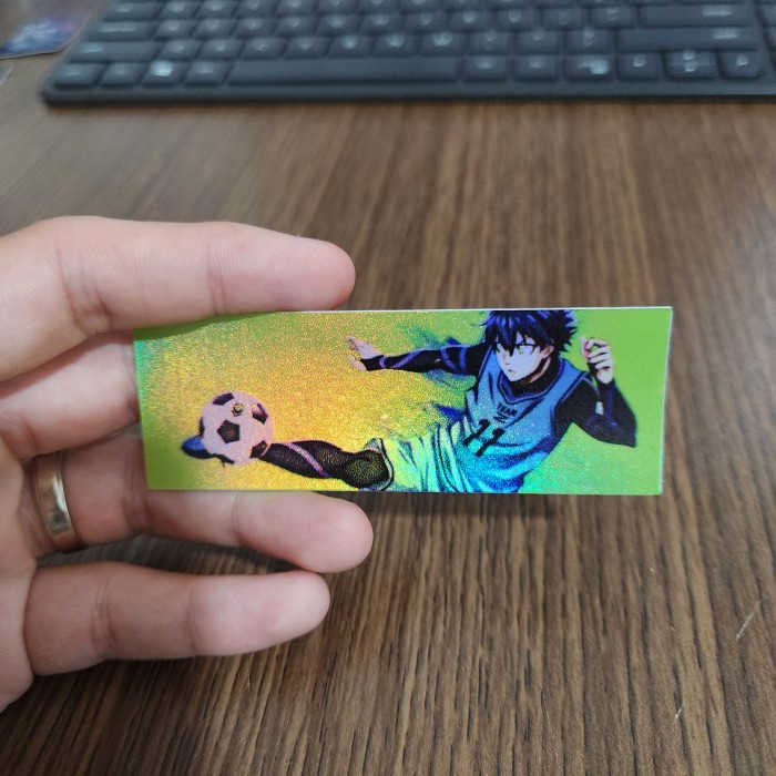 

Sticker Hologram Anime - PSH1686 - Blue lock - Isagi Slap