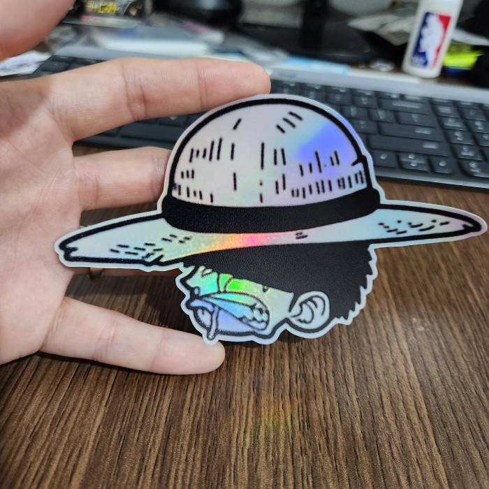 

Sticker Hologram Anime - PSH1617 - One Piece - Luffy