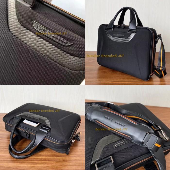 Tas Laptop TUMII McLaren Axle Slim Briefcase Kerja Kantor Import