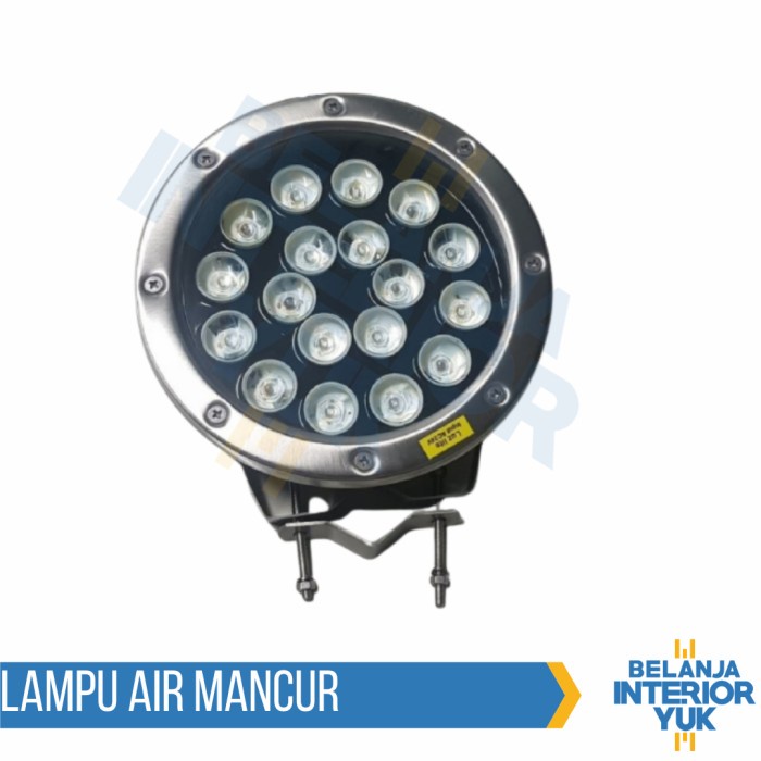 Lampu Air Mancur 18 Watt #Original