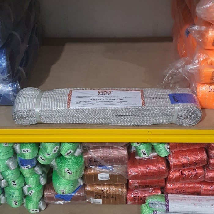 Superlift Polyester Webbing Sling 4Ton X 5Meter/Webing Tali Angkat #Original