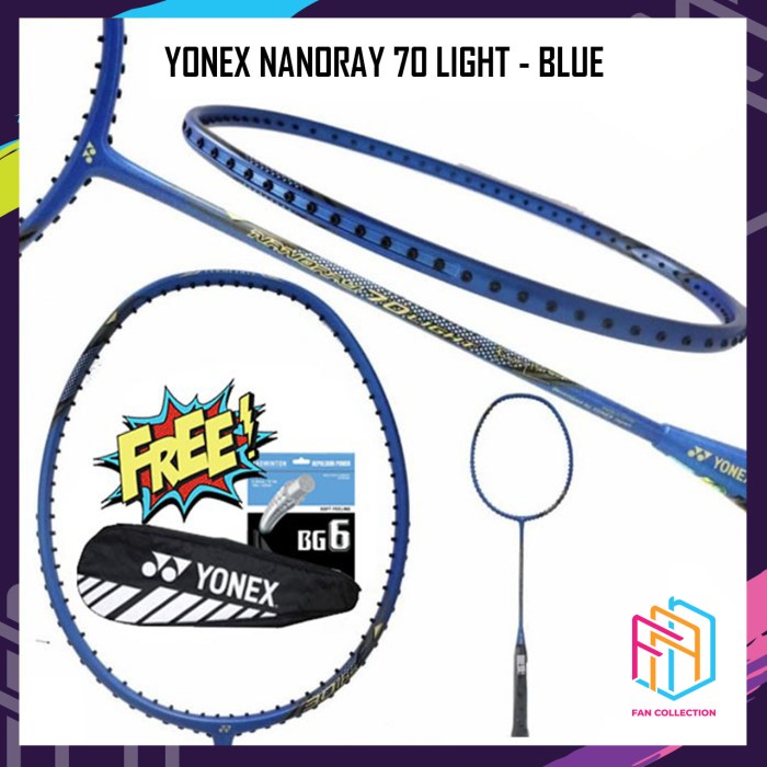 Tx0461 New Color Yonex Raket Bton Nanoray 7 Lht Orinal