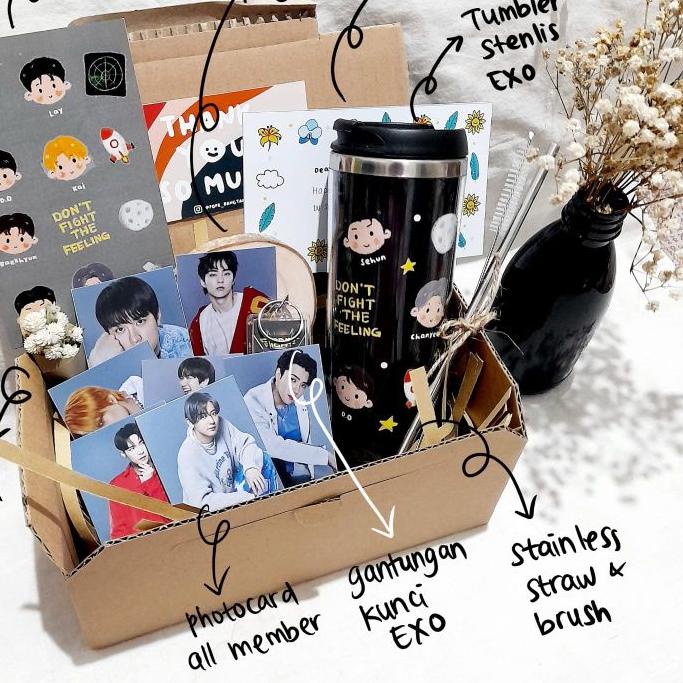 

Sale✔️⭐HAMPERS EXO | GIFTBOX KPOP | HAMPERS KPOPERS | KADO ULANG TAHUN WISUDA