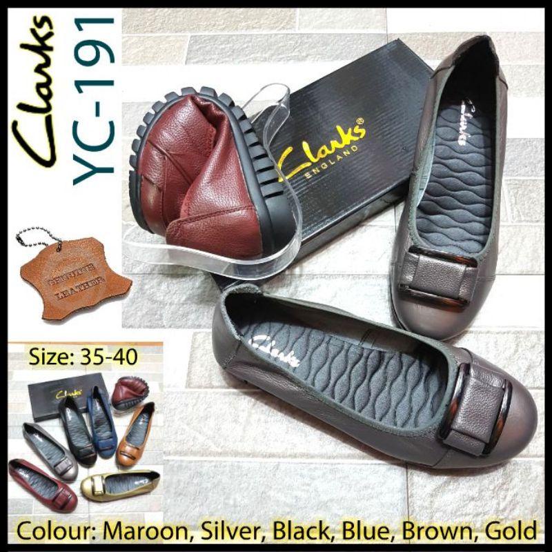 SEPATU CLARKS YC-191 FLAT