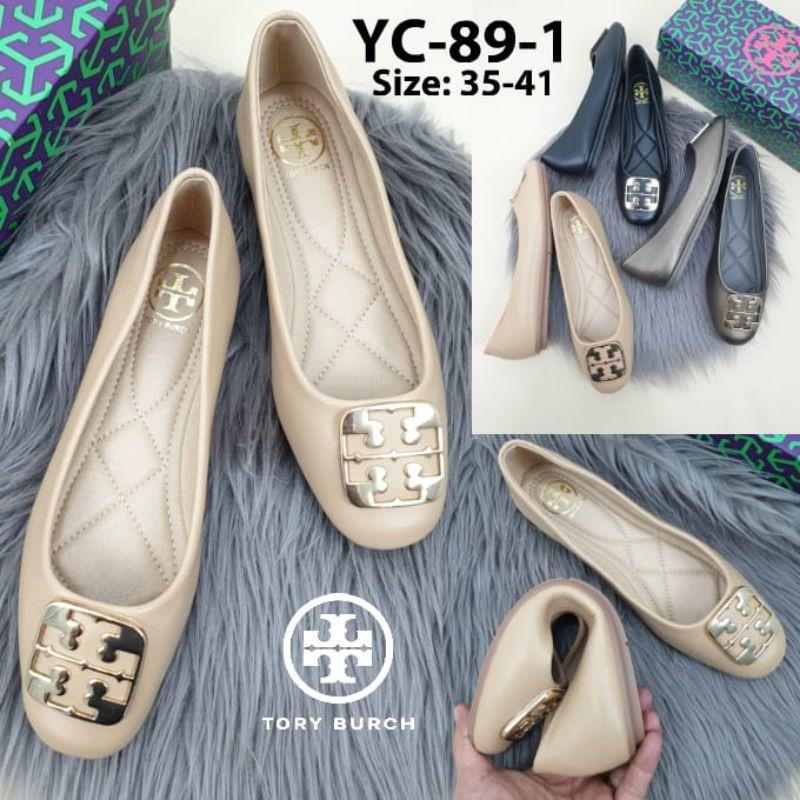 SEPATU TORY BURCH YC-89-1 GEORGIA BALLET FLAT