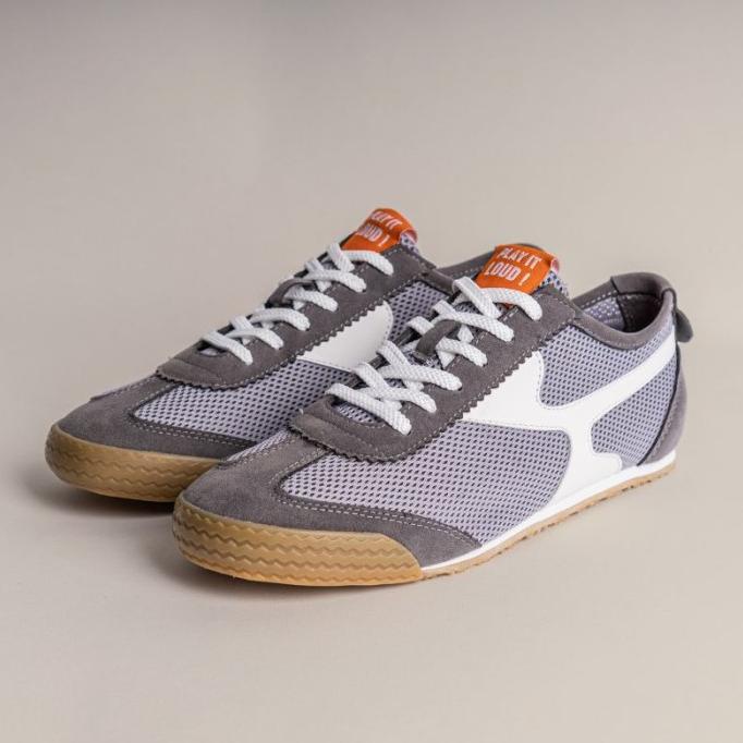 Terlaris Sepatu Sneakers Footwear Emba Excel Gray - Gum Sole Berkualitas