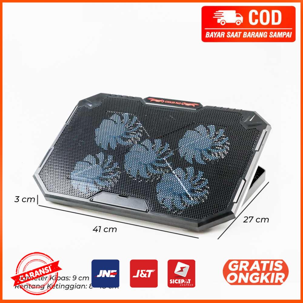 Notebook Cooling Pad 17 Inch RGB 1400 RPM 5 Fans YL-018