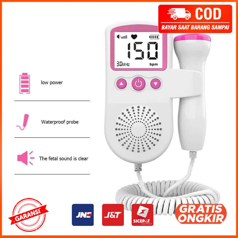 Alat Deteksi Jantung Janin Bayi Fetal Doppler Heartrate Monitor T501