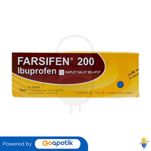 FARSIFEN 200 MG BOX 100 TABLET