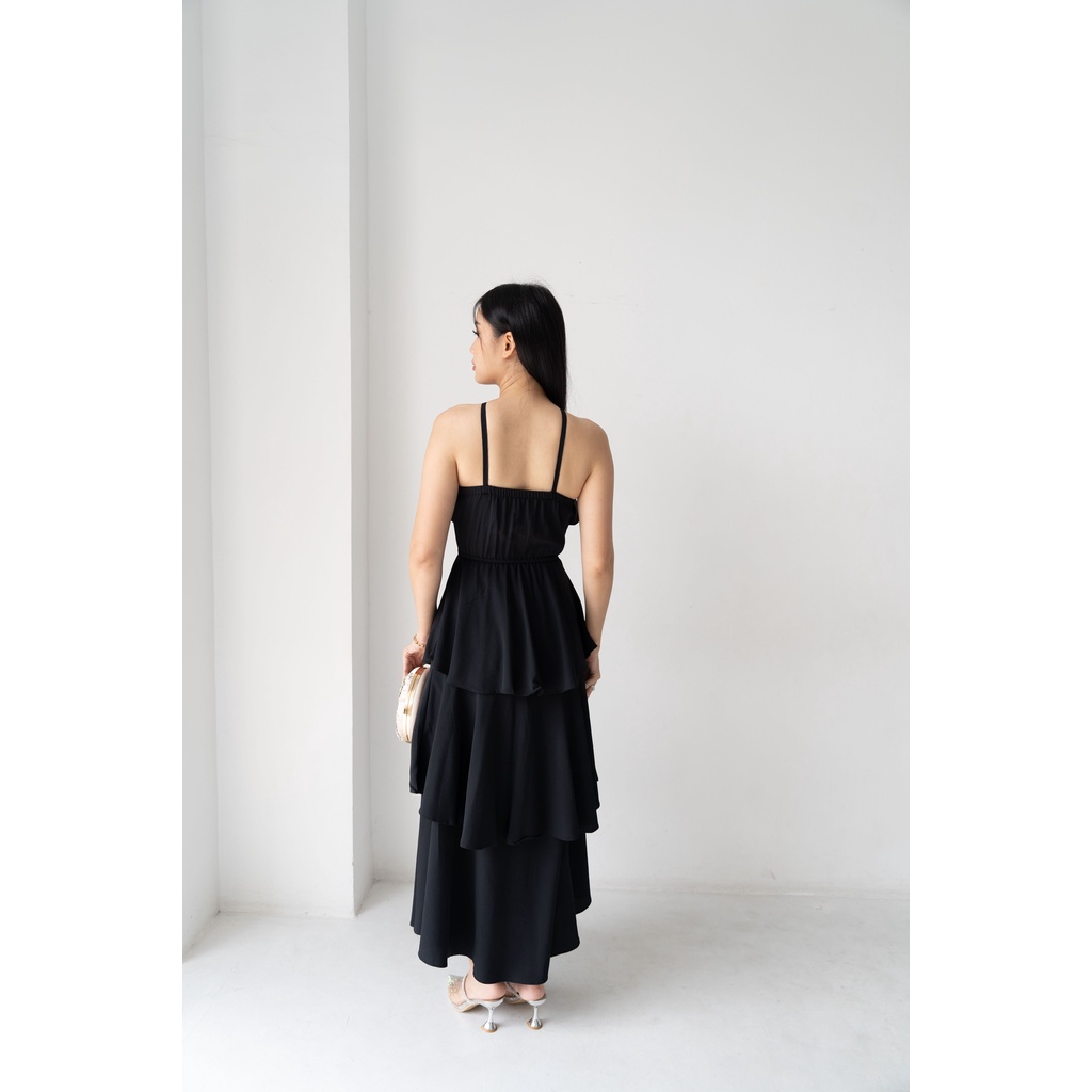 IWEARGRACIE - CRYSTAL DRESS / DRESS WANITA / MAXI DRESS / HALTER NECK DRESS