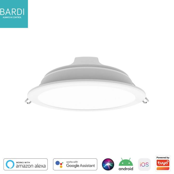 BARDI Smart Beacon Panel Downlight 14W RGBWW Bluetooth